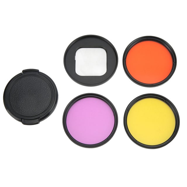 Colour Filter Lens Combo for GoPro Hero 13 / Hero 12 / Hero 11 / Hero 10 / Hero 9