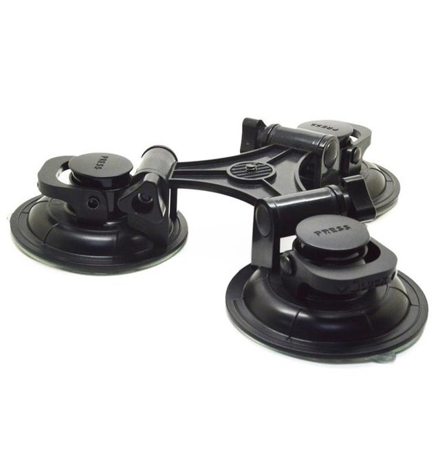 Large Triple Suction Cup for GoPro