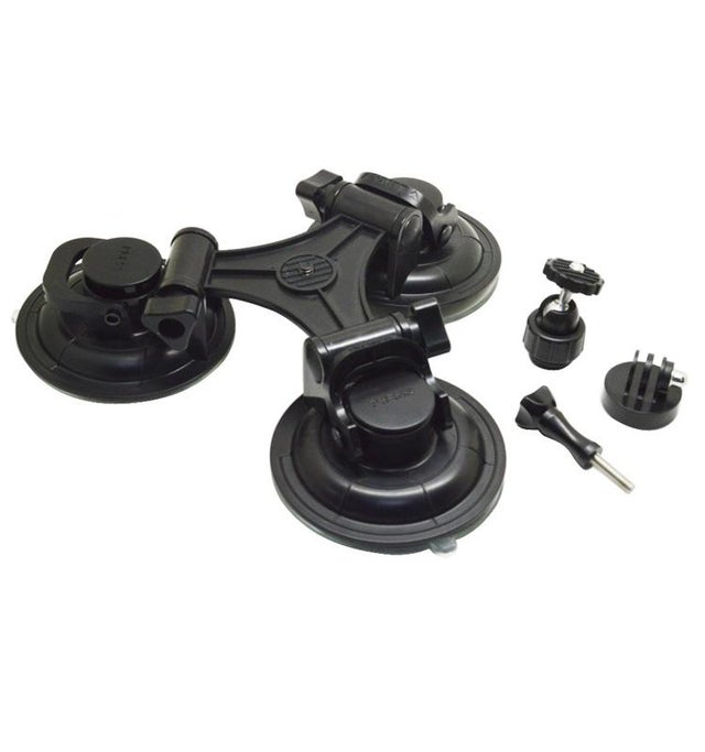 Large Triple Suction Cup for GoPro