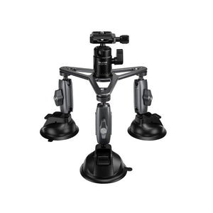 Extra Large Triple Suction Cup Mount for GoPro