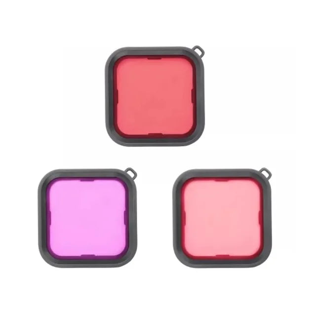 Colour Lens Waterproof Case Filter for Osmo Action 5 Pro / Osmo Action 4 / Osmo Action 3