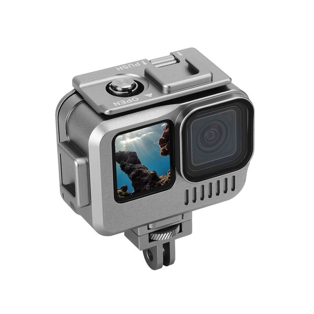 Aluminium Waterproof Housing Case for GoPro Hero 13 / Hero 12 / Hero 11 / Hero 10 / Hero 9