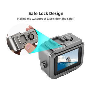 Aluminium Waterproof Housing Case for GoPro Hero 13 / Hero 12 / Hero 11 / Hero 10 / Hero 9