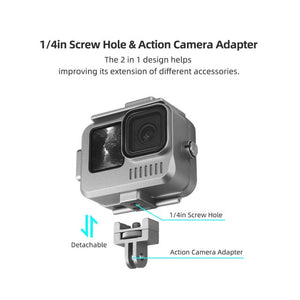 Aluminium Waterproof Housing Case for GoPro Hero 13 / Hero 12 / Hero 11 / Hero 10 / Hero 9