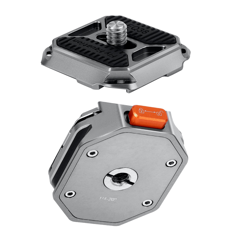 Camera Quick Release Plate and Base Kit