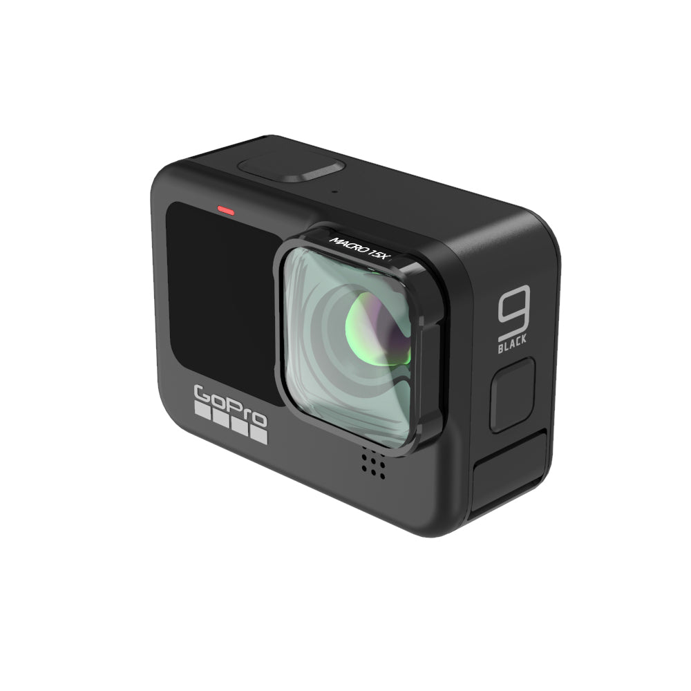 QKOO 15X Macro Lens for GoPro Hero 12 Black, Hero 11 Black, Hero 10 Bl